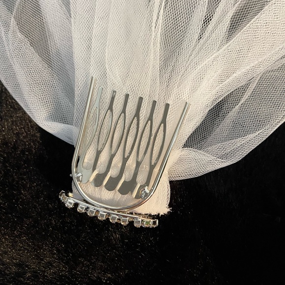 M Complete set VS Victoria’s Secret “Sexy little Bride”Light Blue Satin Costume - Picture 16 of 16